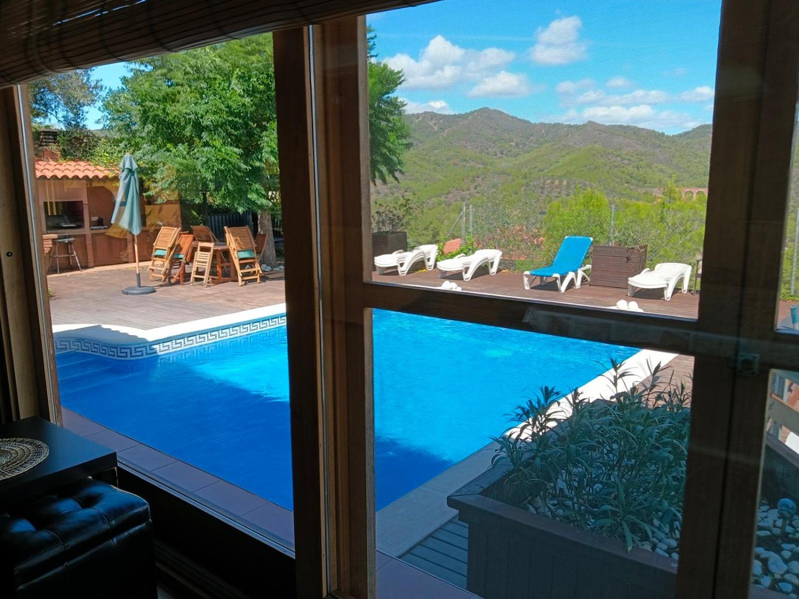 Villa Du Lac Speciale Pour Famille Avec Enfant Riudecanyes Exteriör bild