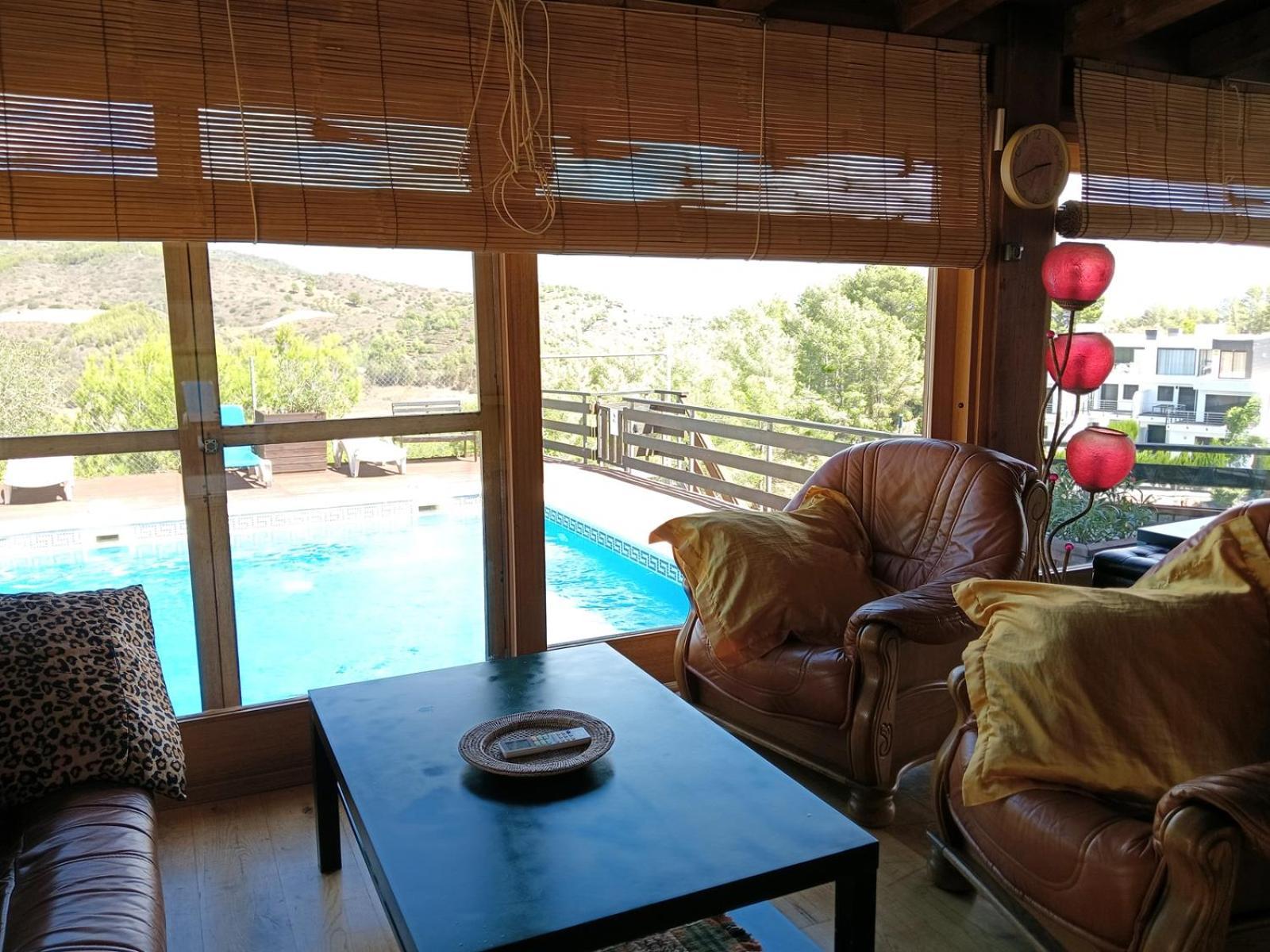 Villa Du Lac Speciale Pour Famille Avec Enfant Riudecanyes Exteriör bild